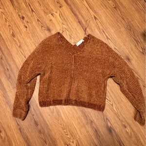 Cozy Brown Women's Sweater